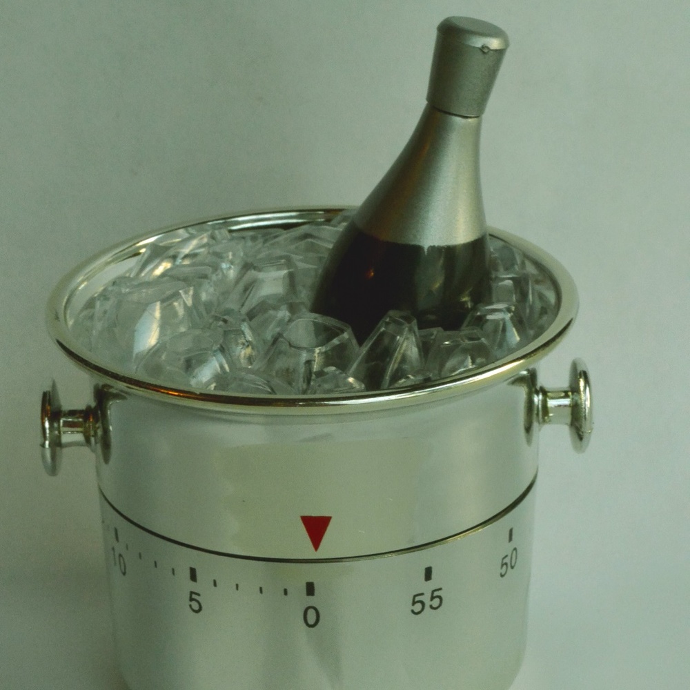 Champagne on Ice Kitchen Timer